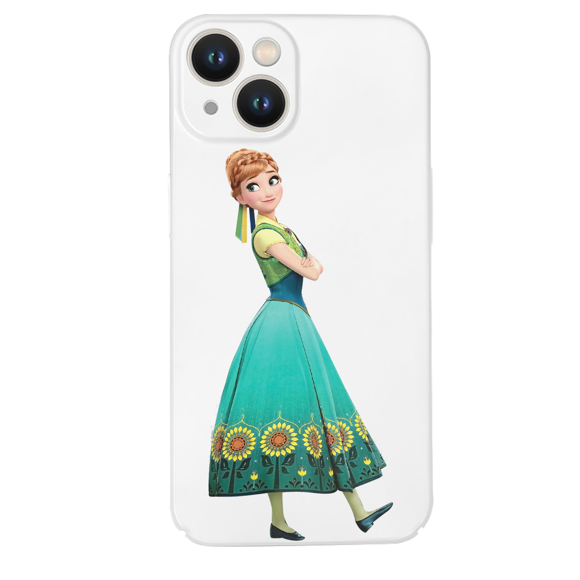 （画像用） アナと雪の女王 アンナ エルサ Frozen Anna Elsa 【iPhone 14シリーズ対応】ハードケース
